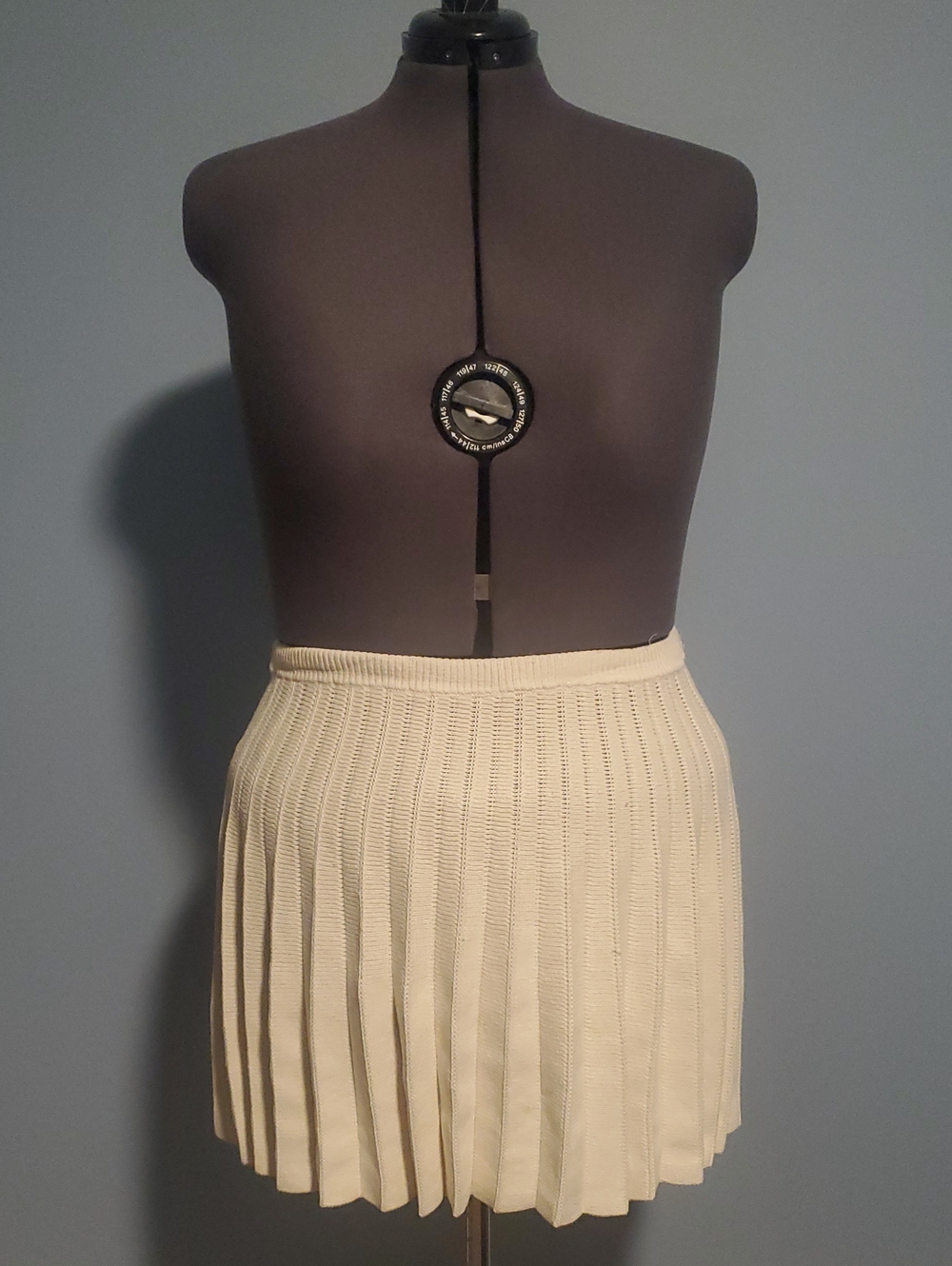 Gossamer Reformation Mattia Cotton Knit Mini Skirt XL